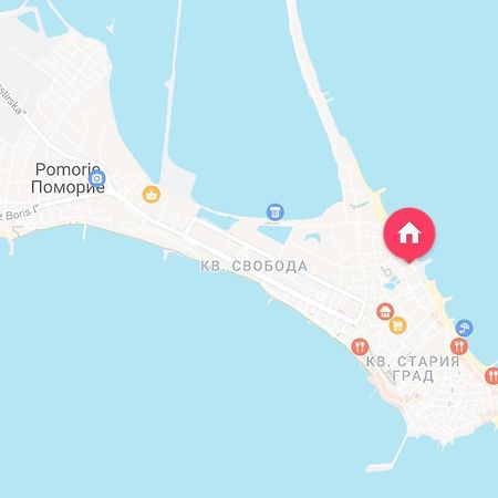 Sea View Apartment With Free Parking Pomorie Exterior photo